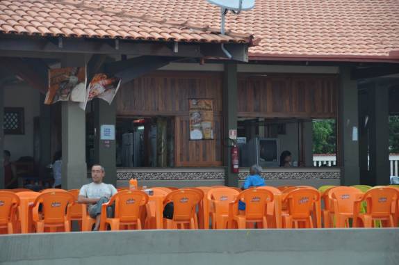 Observando a orla em Macapá - AP